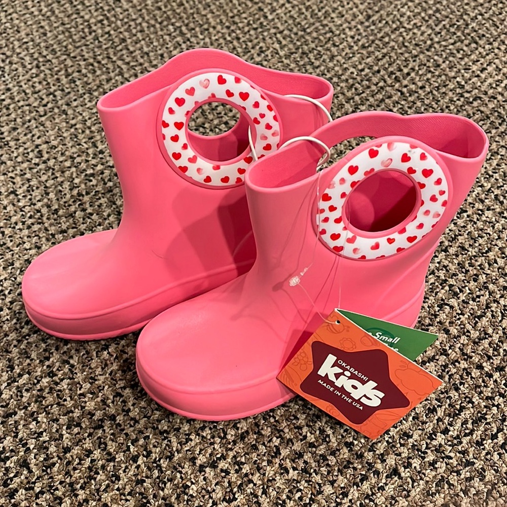 Okabashi Play Boots: Kendall Princess Pink